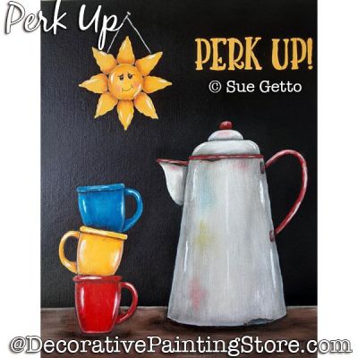 Perk Up Painting Pattern PDF DOWNLOAD - Sue Getto