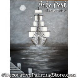 Into Port Painting Pattern PDF DOWNLOAD - Sue Getto