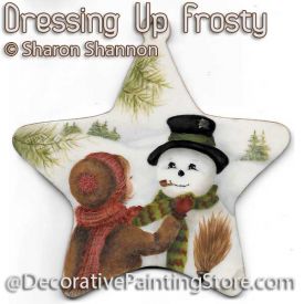 Dressing Up Frosty ePattern - Sharon Shannon - PDF DOWNLOAD