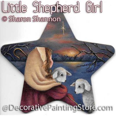 Little Shepherd Girl ePattern - Sharon Shannon - PDF DOWNLOAD