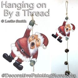FREE Hanging on By a Thread Painting Pattern PDF DOWNLOAD - Leslie Smith