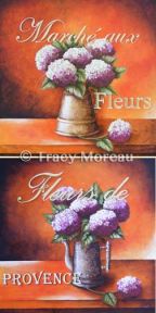 Marche aux Fleurs (The Flower Market) Canvases ePattern - Tracy Moreau - PDF DOWNLOAD