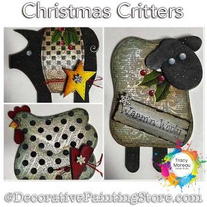 Christmas Critters ePattern - Tracy Moreau - PDF DOWNLOAD