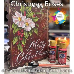 Christmas Roses ePattern - Tracy Moreau - PDF DOWNLOAD