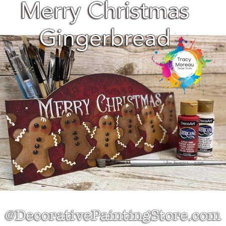 Merry Christmas Gingerbread ePattern - Tracy Moreau - PDF DOWNLOAD