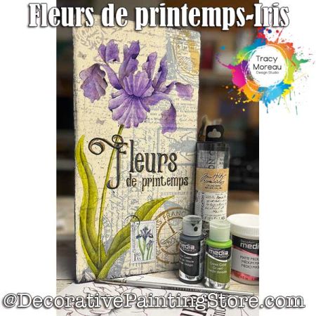 Fleurs de printemps-Iris - Tracy Moreau - PDF DOWNLOAD