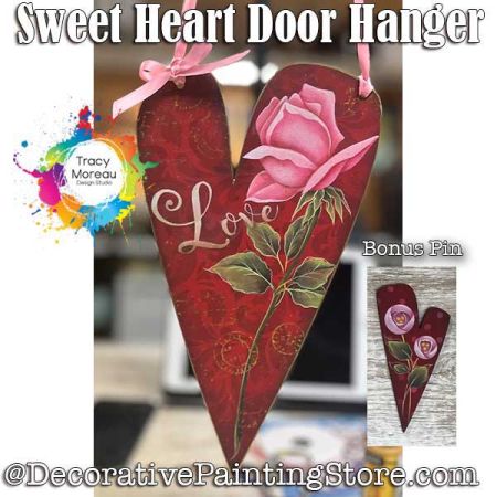 Sweet Heart Door Hanger - Tracy Moreau - PDF DOWNLOAD