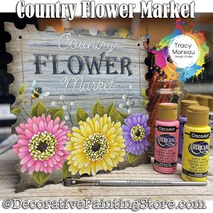 Country Flower Market - Tracy Moreau - PDF DOWNLOAD