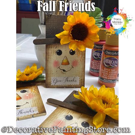 Fall Friends Painting Pattern - Tracy Moreau