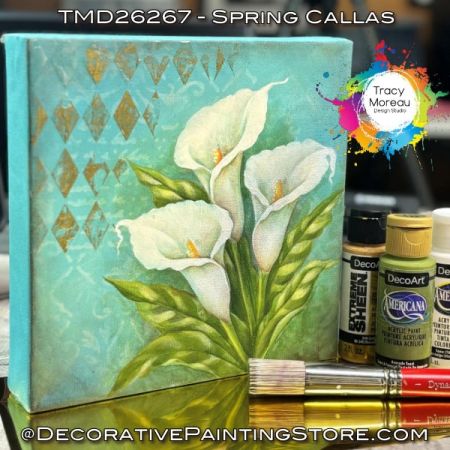 Spring Callas - Tracy Moreau - Painting Pattern