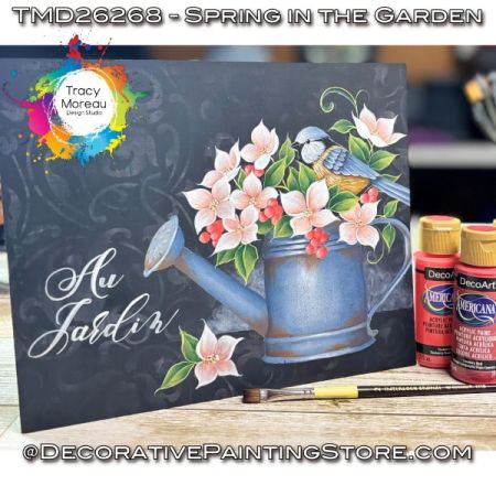 Spring in the Garden - Tracy Moreau - Painting Pattern