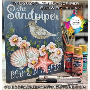 The Sandpiper Bed and Breakfast - Tracy Moreau - Painting Pattern
