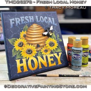 Fresh Local Honey - Tracy Moreau - Painting Pattern
