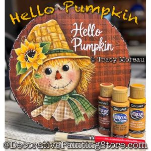 Hello Pumpkin - Tracy Moreau - Painting Pattern
