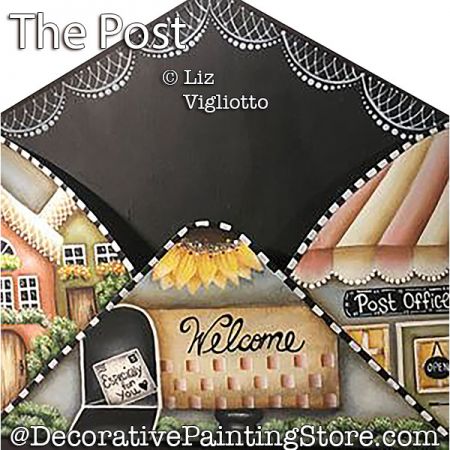 The Post Metal Envelope Painting Pattern PDF DOWNLOAD - Liz Vigliotto