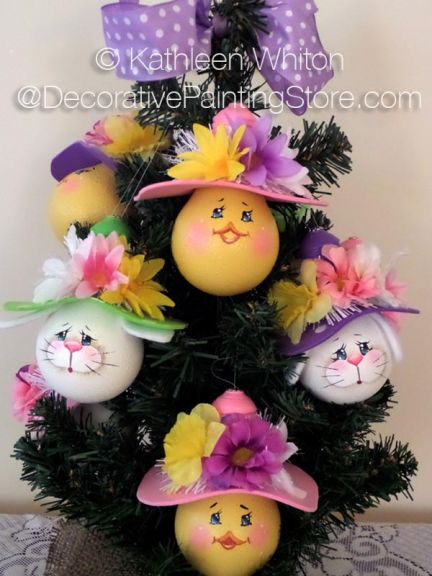 Upcycled Easter Ornaments - Kathleen Whiton - PDF DOWNLOAD