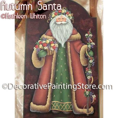 Autumn Santa Pattern - Kathleen Whiton - PDF DOWNLOAD