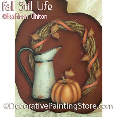 Fall Still Life Pattern - Kathleen Whiton - PDF DOWNLOAD