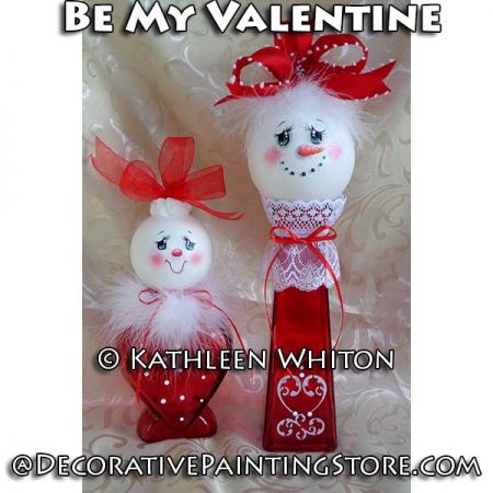 Be My Valentine Pattern - Kathleen Whiton - PDF DOWNLOAD