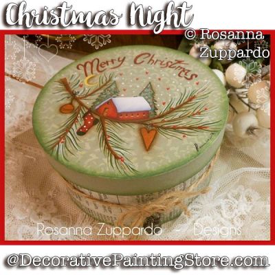 Christmas Night ePattern - Rosanna Zuppardo - PDF DOWNLOAD